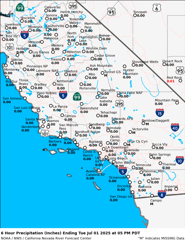 Precipitation Map