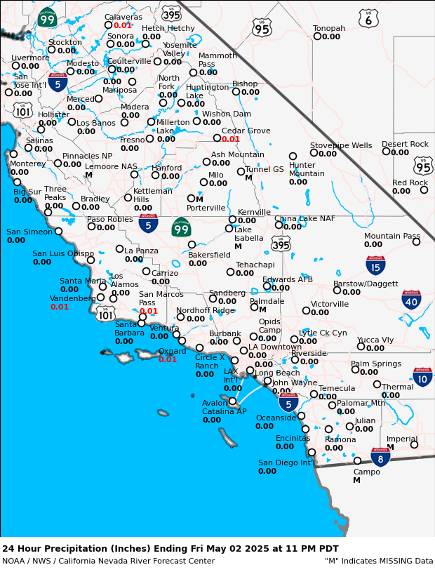 Precipitation Map