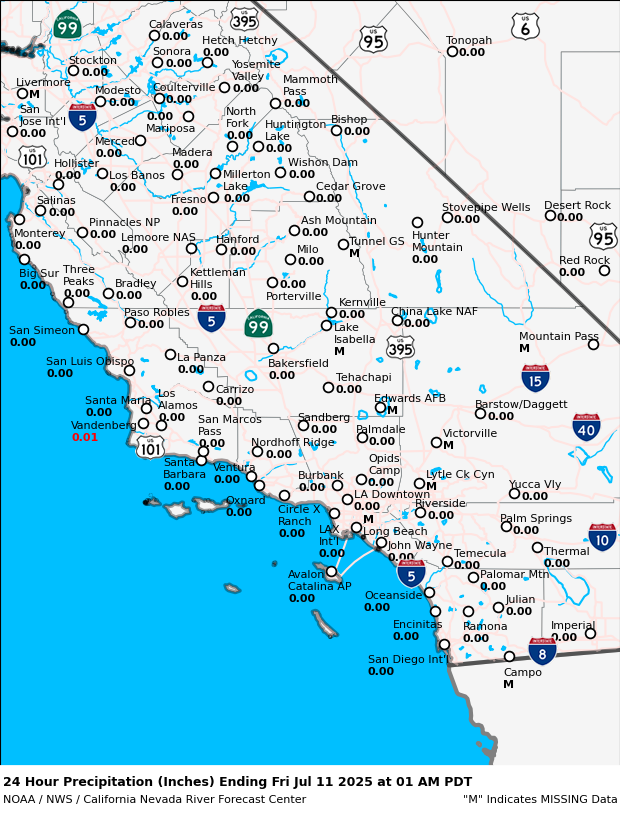 Precipitation Map