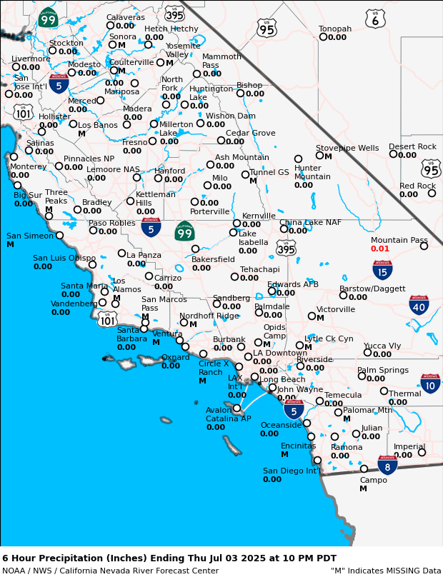 Precipitation Map