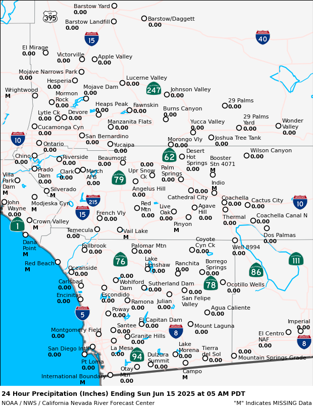 Precipitation Map