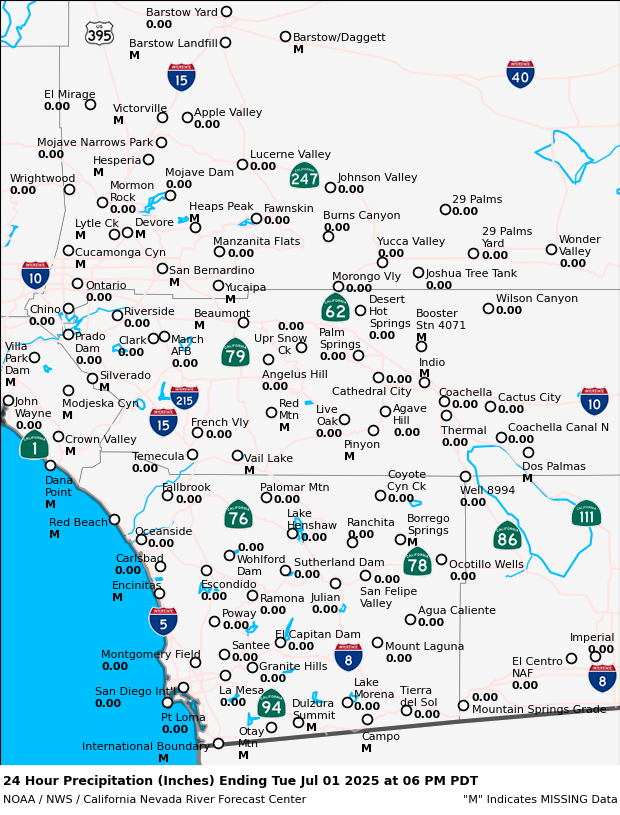 Precipitation Map