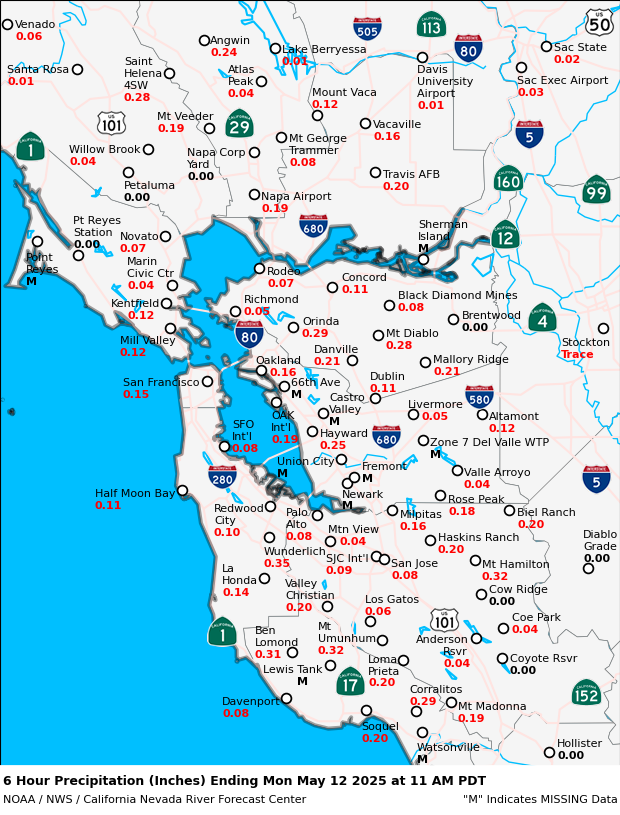 Precipitation Map