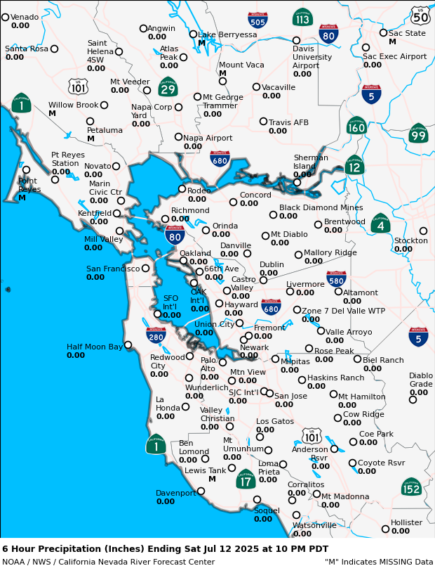 Precipitation Map