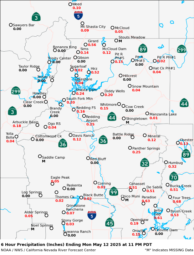 Precipitation Map