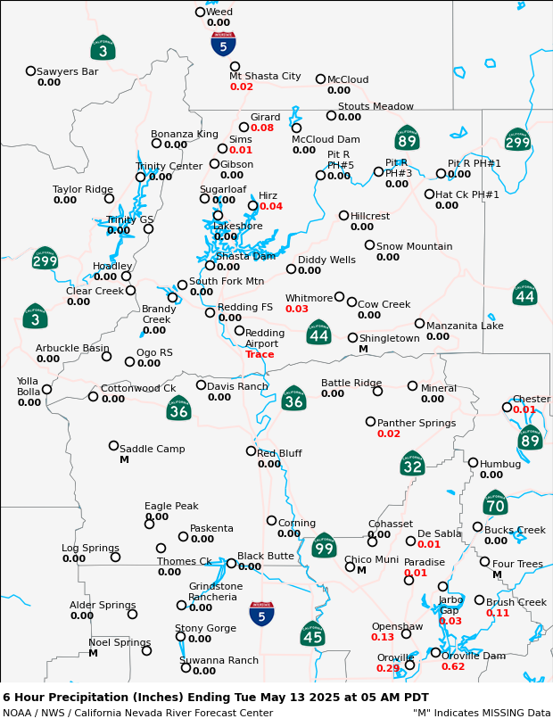 Precipitation Map