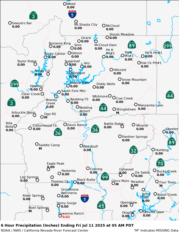 Precipitation Map