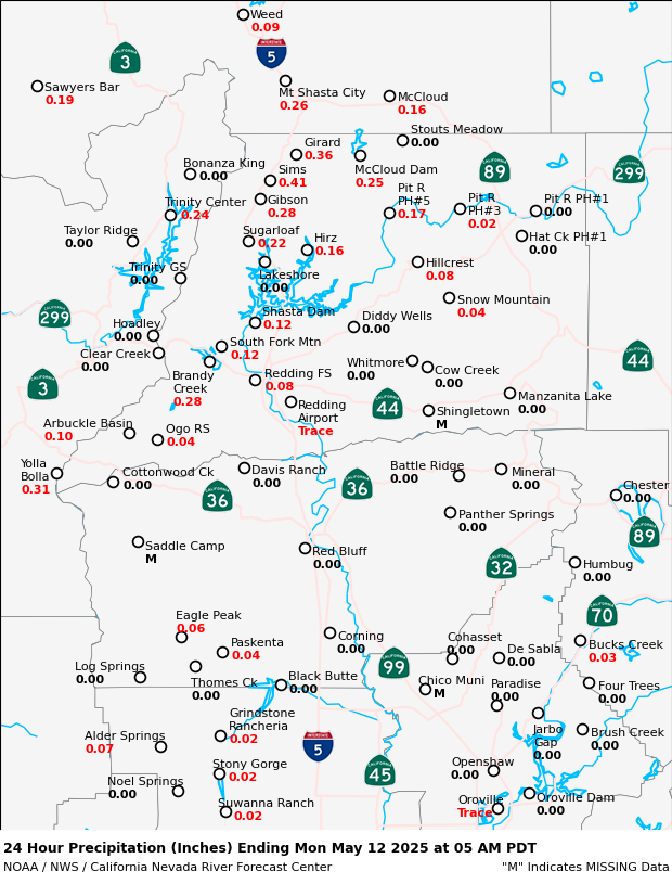 Precipitation Map