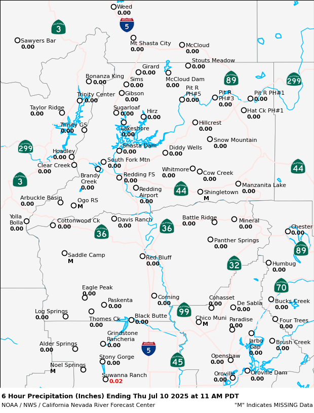 Precipitation Map