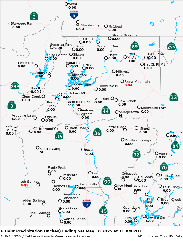 Precipitation Map