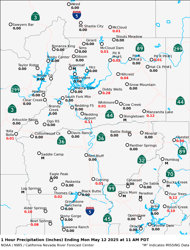 Precipitation Map