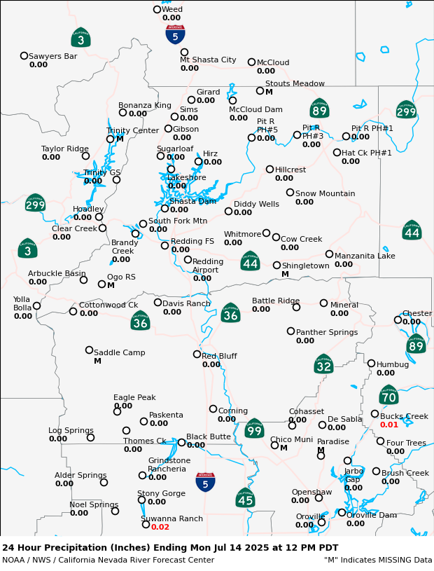 Precipitation Map