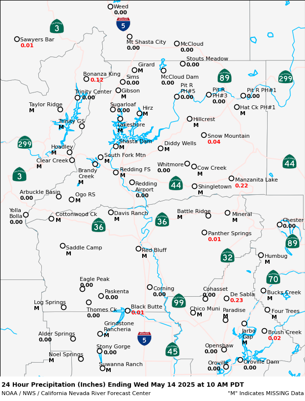 Precipitation Map