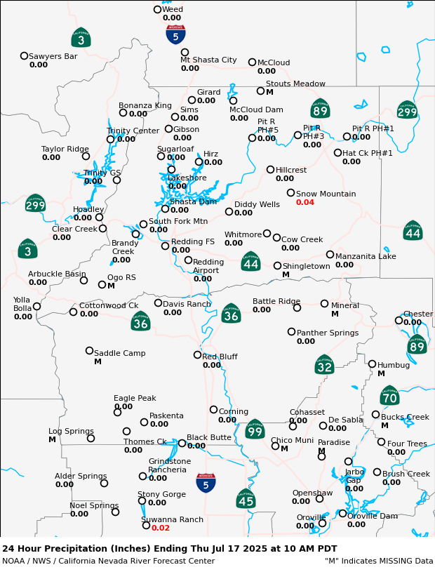 Precipitation Map