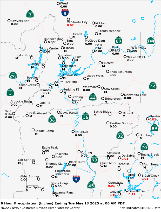 Precipitation Map