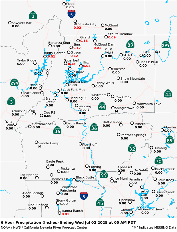 Precipitation Map