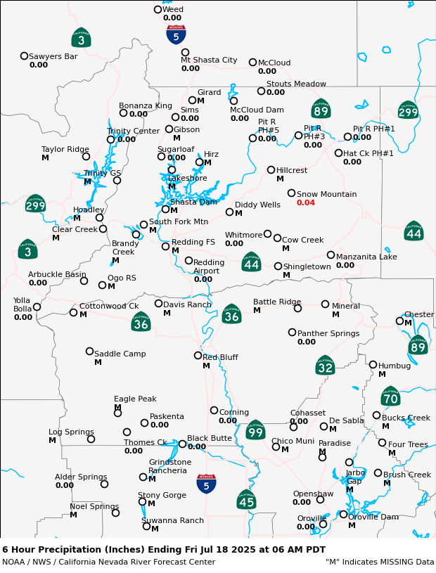 Precipitation Map