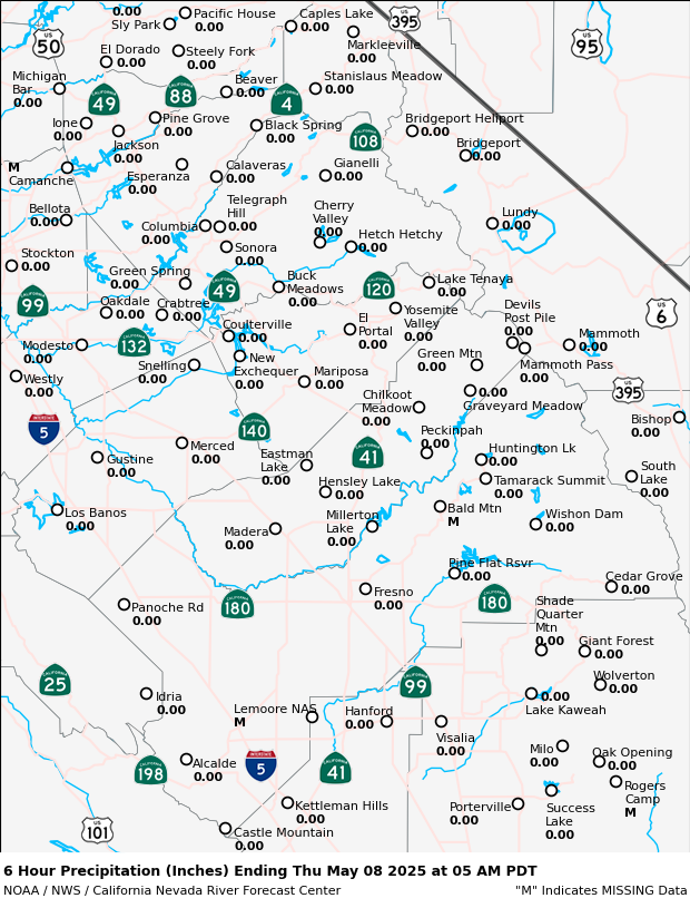 Precipitation Map
