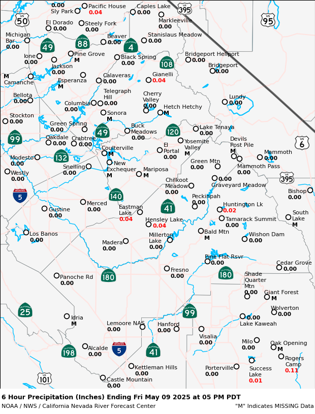 Precipitation Map