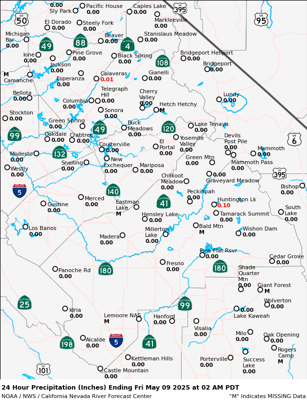 Precipitation Map