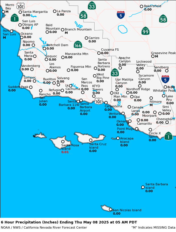 Precipitation Map