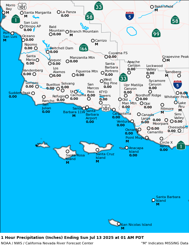 Precipitation Map