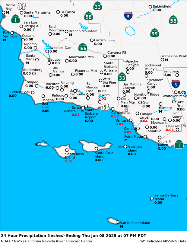 Precipitation Map